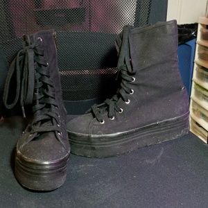 Jeffrey Campbell platform sneakers size 9uk